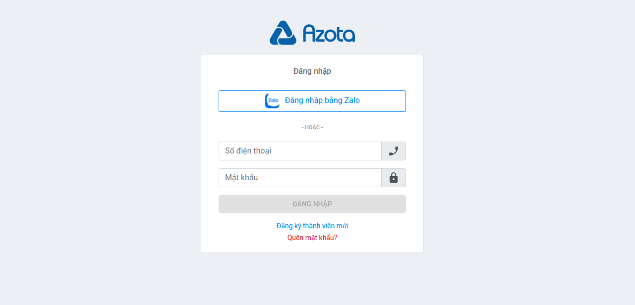 Cách đăng nhập, đăng ký Azota - Ôn thi trực tuyến