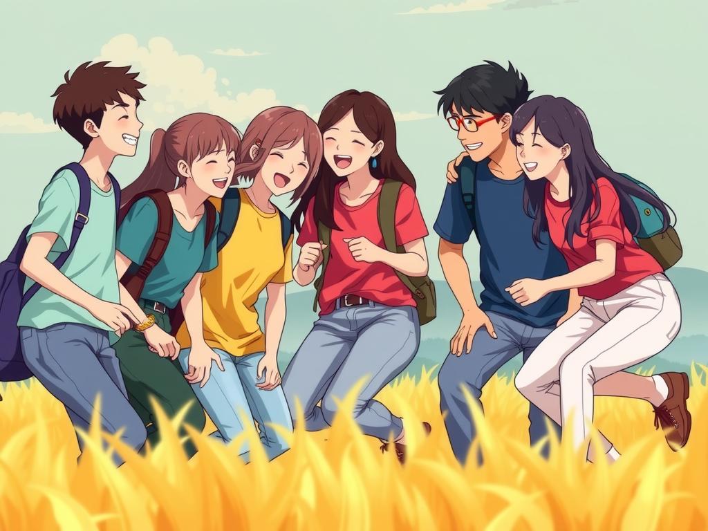 Thiếu niên tham gia hoạt động nhóm để rèn luyện kỹ năng xã hội