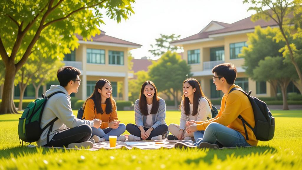 Hoạt động ngoại khóa đầy năng lượng trên khuôn viên Trường Đại học Kiểm sát Hà Nội, giúp phát triển kỹ năng và tinh thần đồng đội cho sinh viên.